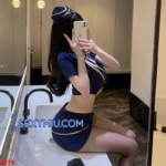 Cosplay nữ tiếp viên hàng không Sexy Miu