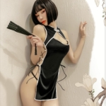 Set ngủ Cosplay Cô gái Trung Hoa - Cosplay sườn xám Form ngắn