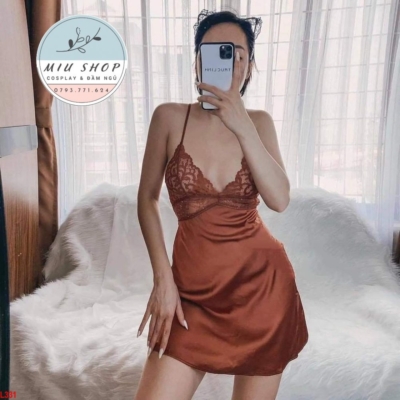 SALE] Váy ngủ cao cấp vải phi lụa loại 1 hàng y hình | Shopee Việt Nam