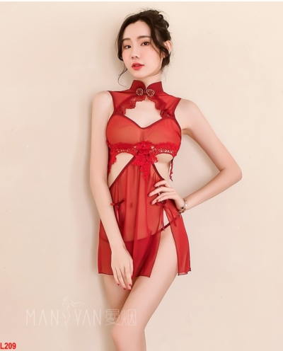 Váy ngủ xuyên thấu Cô gái Trung Hoa gợi cảm