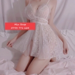Đầm ngủ Ren xuyên thấu nàng thơ Sexy Miu